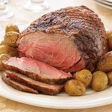 Boneless Leg Of Lamb And Oven Roasted Potatoes With Rosemary