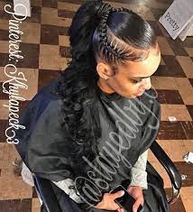 Pin By Dutchess On Hairstyles For Children Weave Ponytail Hairstyles Ponytail Hairstyles Ponytail Styles