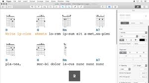 Chords And Scale Diagrams In Macos