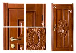 The brilliant part of this space is that she has kept the design of the main door simple so as to let the surroundings shine right from the wall treatment to the intricately. Simple Kerala Style Front Single Door Designs For Houses