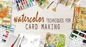 Covers the majority of card making techniques. Create Autumn Greeting Cards Watercolor Techniques For Cardmaking Windy Iris Skillshare