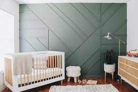 A Cool Bedroom Accent Wall Idea Green