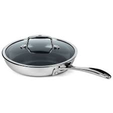Zwilling J A Henckels Clad Cfx Stainless Steel Ceramic Nonstick Skillet With Lid 9 5 Cutlery And More