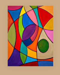 Bright Colorful Rainbow Original Abstract Painting Large Wall Etsy Bright Colors Art Abstract Painting Abstract