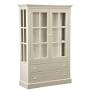 Country Spring Antique Farmhouse Display Cabinet from www.wayfair.com