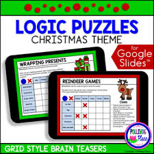 Finder is committed to editorial independence. Christmas Logic Puzzles With Grids For Google Classroom Distance Learning