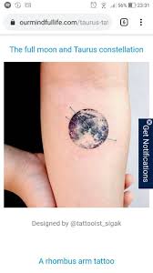 Taurus Constellation And Moon Constellation Tattoos Aries Constellation Tattoo Taurus Constellation Tattoo