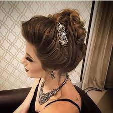 أجمل تسريحات العروس لسنة 2016 ماذا تختارين لالة short hair styles wedding hairstyles hair beauty