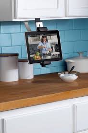 8 Ipad And Tablet Stands Made For Cooking In The Kitchen Kitchen Tech Cool Kitchen Gadgets Kitchen Tablet