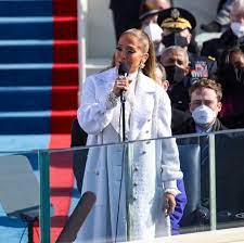 Guthrie wrote his song as a. Jennifer Lopez Called For Unity In Spanish At Biden S Inauguration