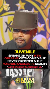 I feel like a lot of things have been taken from us, and they don't give us  credit.” #juvenile talks about how much of #neworleans culture has been  taken without credit, and