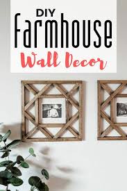 Diy Rustic Farmhouse Wall Decor Idea Diy Wood Wall Decor Wood Picture Frames Diy Diy Wood Wall