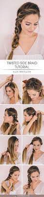 A Side Braid Is Trendy Right Now It Is Perfect For Everyday Wear And Some Fancy Parties A Twisted Braid Looks Terrific W Quick Braids Hairstyle Festival Hair
