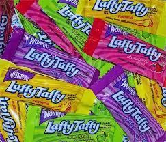 Welcome To Candy Outfitters Sample Slogan Retro Candy Laffy Taffy Candy