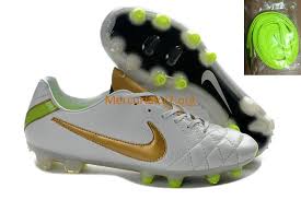 Nike Tiempo Legend Iv Fg Tpu Kangaroo Leather White Gold Green Soccer Cleats Soccer Shoes Girls Soccer Cleats Leather Soccer Cleats