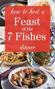 Seafood linguine seafood menu seafood dinner fish and seafood seafood party shrimp christmas eve meal christmas recipes italian christmas. How To Host A Feast Of The Seven Fishes Dinner Blog Noshon It Italian Christmas Dinner Fish Dinner Italian Christmas Eve Dinner