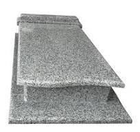 Wholesale Simple Design China Jilin White Granite Tombstones Slabs Memorial Headstones and Monuments