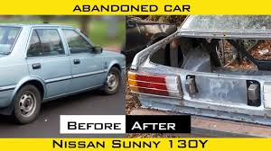 Nissan sunny 130y is one of the best models produced by the outstanding brand nissan. Abandoned Car Nissan Sunny 130y Malaysia Abandoned Car Youtube