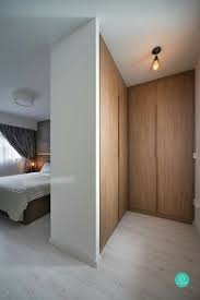 L Shape Wardrobe In White And Wood Diseno De Armario Para Dormitorio Interiores De Armarios Decoraciones De Interiores Dormitorios