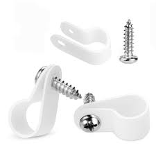 Find great deals on ebay for outdoor electric wire. Morsler 100 Pack 3 8 Inch Rope Light Mounting Clips With 100 Pieces Stainless Steel Screws P Style Nylon Led Cable Clips Wall Wire Straps For Indoor Outdoor Electrical Wire Cord Mounting 3 8 Inch