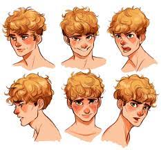 I M Married To The Mice King Boy Hair Drawing Curly Hair Drawing How To Draw Hair