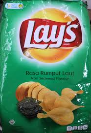 Gambar baru diunggah setiap minggu. Rasa Rumput Laut Nori Seaweed Flavour Lay S 68g