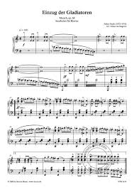 Laden sie klaviertastatur stockvektoren bei der besten. Einzug Der Gladiatoren From Julius Fucik Buy Now In The Stretta Sheet Music Shop