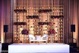 Indian Wedding Reception Sweetheart Stage In Azusa Ca Indian Fusion Wedding By Greycard P Wedding Reception Backdrop Wedding Stage Backdrop Reception Backdrop