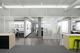 For This Nike Project We Transformed What Was Once A Sea Of A Permanently Divided Cubicles With Collaborative Workspace Collaboration Space Cubicle Partitions