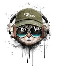 Check spelling or type a new query. Bobtail Kitty Blog The Best Place For Cat Themed Things Watercolor Cat Cat Sunglasses Cat Artwork