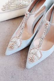 Emmy London Eleonora Duck Egg Blue Bridal Shoes Celebrating The Pantone Colours Of The Year Rose Quartz Embellished Wedding Shoes Blue Bridal Shoes Bride Shoes