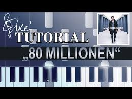 Cghier war das ufer unserer begegnung dwie hast du mich gefunden? Max Giesinger 80 Millionen Piano Tutorial Midi Youtube