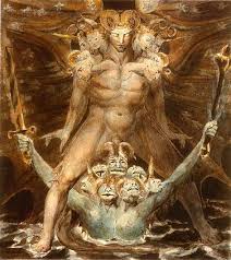 The Great Red Dragon The Woman Clothed In Sun William Blake S The Great Red Dragon Paintings 1805 1810 William Blake Art William Blake Red Dragon Painting