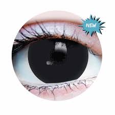 Image result for black sclera contacts