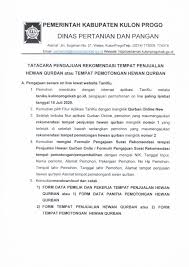 Jul 02, 2021 · di hari raya qurban ini, umat islam yang mampu diwajibkan untuk berqurban. Galleri Foto Tatacara Pengajuan Rekomendasi Hewan Qurban