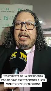 Reacción del Director del INE, Eugenio Sosa sobre lo denunciado por el...