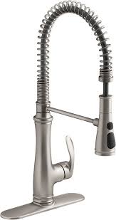 That makes it the perfect choice, whether you're a. Kohler K 29106 Vs Vibrant Stainless Bellera 1 5 Gpm Single Hole Pull Down Pre Rinse Kitchen Faucet With Sweep Spray Boost Spray Docknetik And Masterclean Technologies Faucetdirect Com
