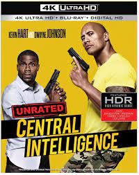 Central intelligence film short story : Central Intelligence 4k Ultra Hd Cover Central Intelligence Movie Blu Ray Movies Dwayne Johnson