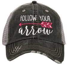 Follow Your Arrow Hats Girlboss Womens Mesh Trucker Etsy Trucker Hat Baseball Hats Women Trucker