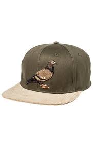 Amazon Com Staple Men S Cord Brim Pigeon Hat One Size Green Clothing Mens Cords Casual Cap Brim