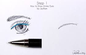 How To Draw Eyes Easy Step By Step Tutorial Jeyram Art How to draw original characters from simple templates.