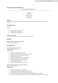 resume examples youth resume templates