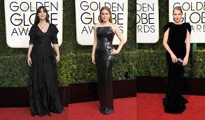 Gala globurilor de aur de anul acesta, care a avut loc duminică seară la los angeles, va sta sub semnul scandalului sexual izbucnit la hollywood în ultimele luni, cu discursuri care vor condamna hărţuirea, cu vedetele care vor purta ţinute negre, în semn de protest faţă de comportamentul. Femeile Vor Purta Negru La Premiile Globurile De Aur 2018 Iar Motivul Este Unul Important Elle Ro