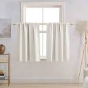 Amazon.com: Very Little Curtains for Small Kitchen Window Rod ...