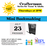 Crafternoon: Mini Bookmaking (Prosser)