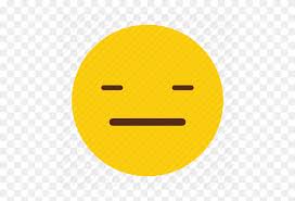 Depending on the situation straight face emoji can mean whatever. or i don't really know what else to say! the neutral face emoji appeared in 2010, and now is mainly known as the straight face emoji, but also may be reffered as the line. Emoji Face Neutral Smiley Icon Happy Face Emoji Png Stunning Free Transparent Png Clipart Images Free Download