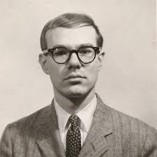 Before the silver wigs, The Factory, and Marilyns in technicolor, Andy  Warhol was just Andrew Warhola, a 27-year-old illustrator from Pittsburgh  with big ambitions and a passport photo that screams mid-century modern