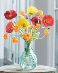 Get it as soon as tue, jul 27. Buy Poppy Passion Silk Flower Arrangement At Petals