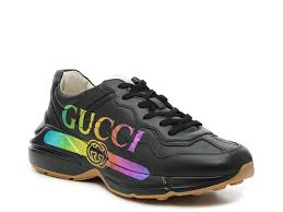 Women should order 2 sizes smaller than they are used to and also another half size down according to but because they run a little big, take that into consideration after you have done your size conversion. Gucci Rhyton Sneaker Men S Dsw