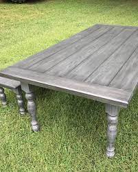He likes dark, rich wood, i like white paint. Gray Farmhouse Table General Finishes Design Center